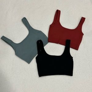 Sports Bra Set of 3
